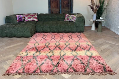 berber vloerkleed 43803 269cm x 198cm