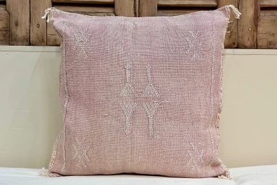 Sabra Kussen uit Marokko roze 45cm x 45cm incl vulling nr.94018