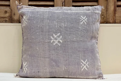 Sabra Kussen uit Marokko paars 45cm x 45cm incl vulling nr.94021