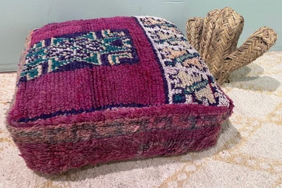 Moroccan Pouf No. 47039 60cm x 60cm x 25cm including filling