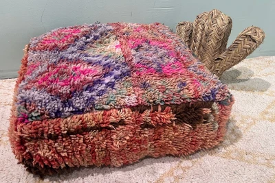 Moroccan Pouf No. 47039 60cm x 60cm x 25cm including filling