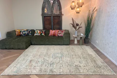 Handgeknoopt vloerkleed 17157 298cm x 242cm