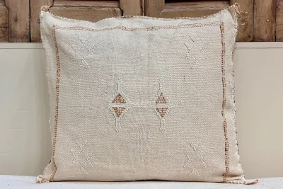 Sabra Kussen uit Marokko beige 45cm x 45cm incl vulling nr.94051
