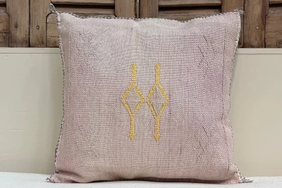 Sabra Kussen uit Marokko roze 45cm x 45cm incl vulling nr.94085