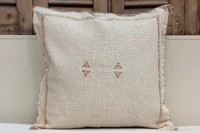 Sabra Kussen uit Marokko beige 45cm x 45cm incl vulling nr.94104