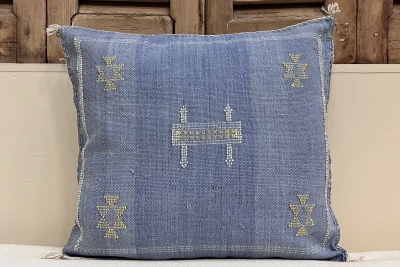 Sabra Kussen uit Marokko blauw 45cm x 45cm incl vulling nr.94116