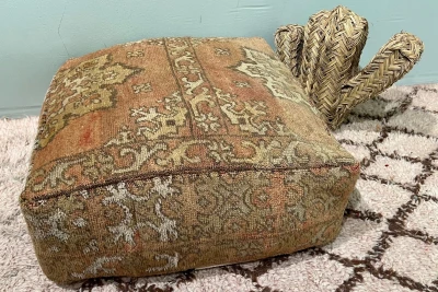 Marokkaanse Poef 60cm x 60cm x 25cm nr: 44078