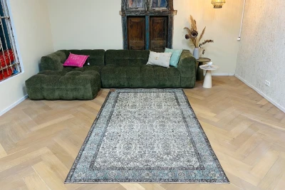 Vintage vloerkleed 81416 266cm x 150cm