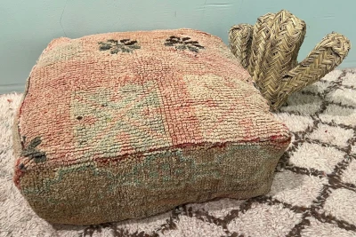 Marokkaanse Poef nr.44101 60cm x 60cm x 25cm