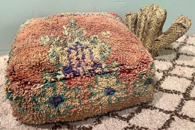 Marokkaanse Poef nr.44107 60cm x 60cm x 25cm