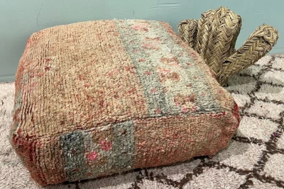 Marokkaanse Poef nr.44109 60cm x 60cm x 25cm