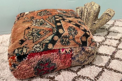 Marokkaanse Poef nr.44117 60cm x 60cm x 25cm