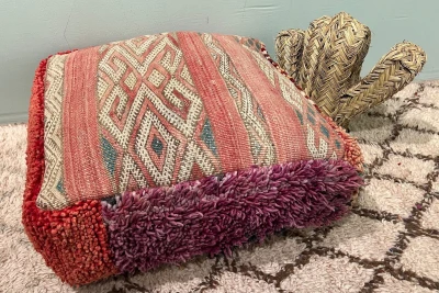 Marokkaanse Poef nr.44131 60cm x 60cm x 25cm