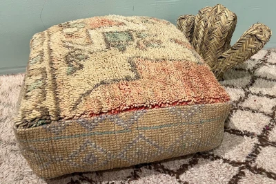 Marokkaanse Poef nr.44133 60cm x 60cm x 25cm