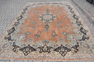 Vintage kirman vloerkleed 31981 379cm x 273cm Leverbaar in oktober