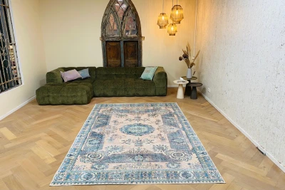 Vintage look vloerkleed in diverse maten nr 1385