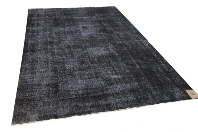 Vintage vloerkleed zwart 11016 332cm x 207cm 