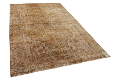 Vintage vloerkleed bruin 1102 303cm x 195cm 