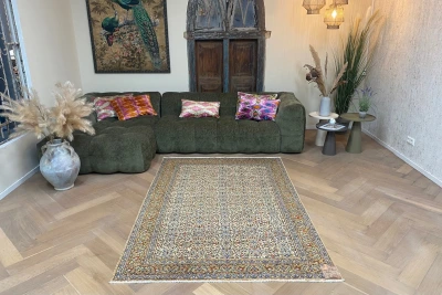 Vintage vloerkleed 14847 224cm x 153cm