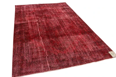 vintage vloerkleed rood 16549 296cm x 188cm