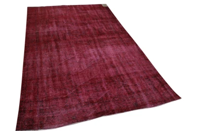 Vintage vloerkleed rood nr:23274 266cm x 161cm