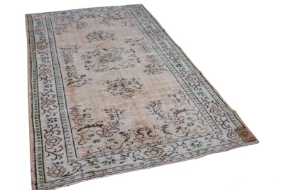 vintage vloerkleed oranje, groen 25160 260cm x 162cm