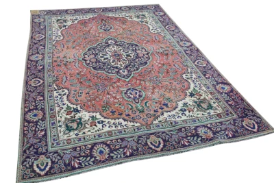 Vintage vloerkleed, 60098, 282cm x 186cm