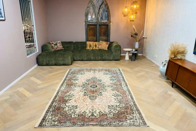 Vintage vloerkleed 15100 297cm x 178cm 