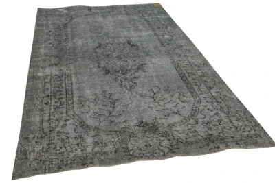 Vintage vloerkleed grijs 19989 291cm x 175cm