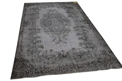 Vintage vloerkleed grijs 34370 290cm x 173cm