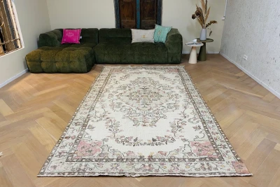 Vintage vloerkleed 69617 320cm x 180cm