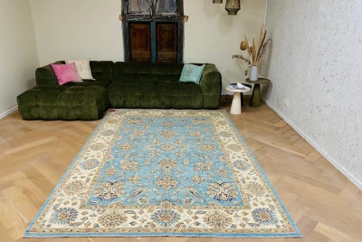 Handgemaakt ziegler vloerkleed uit Afghanistan 7163 299cm x 205cm