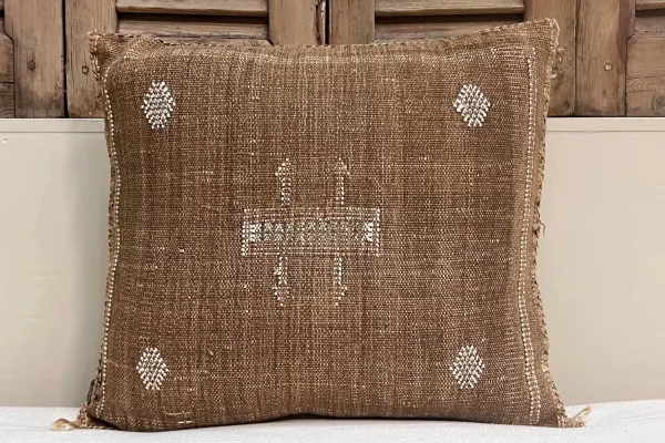 Sabra Kussen Marokko bruin 45cm x 45cm incl vulling nr.14179