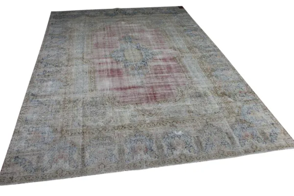 Vintage kirman vloerkleed 19572 400cm x 270cm showroom model