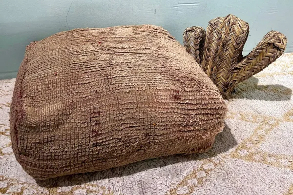 Moroccan Pouf No. 12068 60cm x 60cm x 25cm including filling