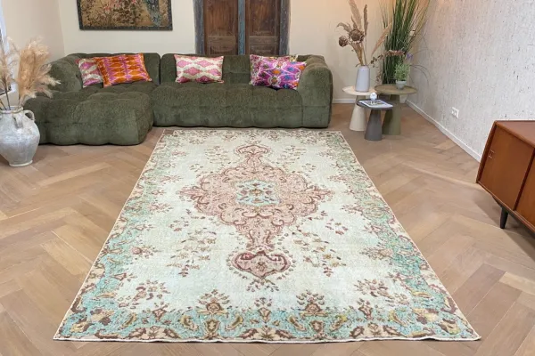 Vintage vloerkleed 36004 325cm x 194cm