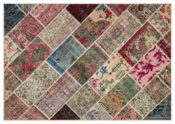 patchwork vloerkleed diverse kleuren nr.36921 231cm x 161cm