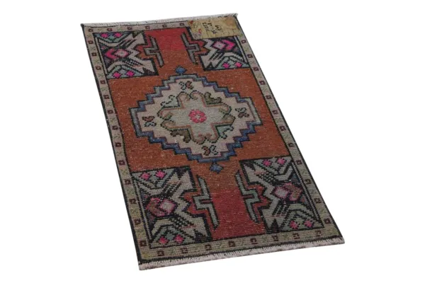 Vintage vloerkleed 71253 95cm x 48cm