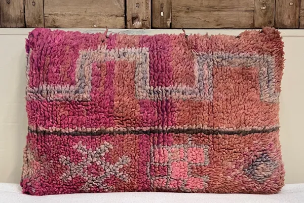 Marokkaans berber kussen nr. 7704 60cm x 40cm