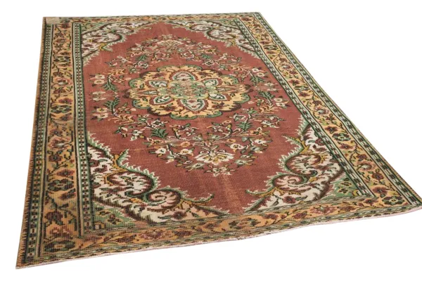 Vintage vloerkleed diverse kleuren 9732 261cm x 186cm