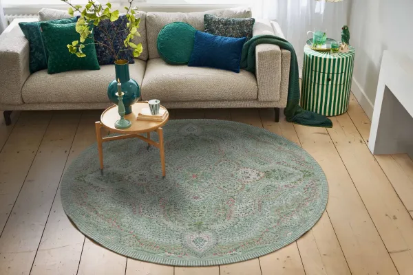 Sale Showroom model Vintage look vloerkleed 200cm rond