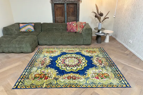 Sale Antieke bedsprei uit Marokko (dun) 225cm x 185cm