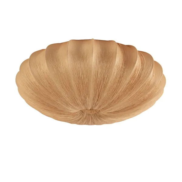 Plafond lamp beige zijden 60cm 