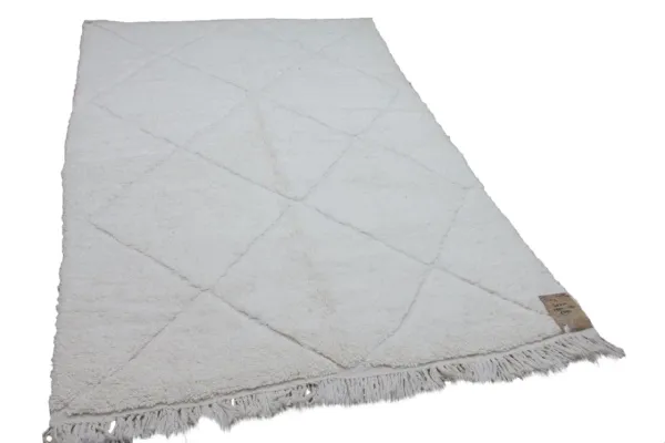 Beni ouarain hoogpolig vloerkleed uit Marokko 69310 250cm x 150cm