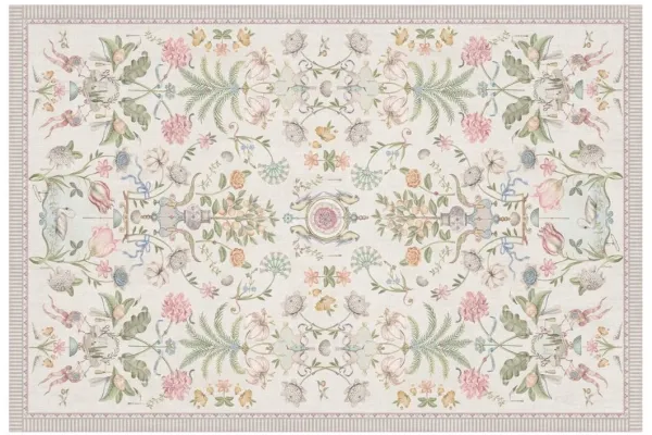 Sale vintage look vloerkleed 275cm x 185cm showroom model