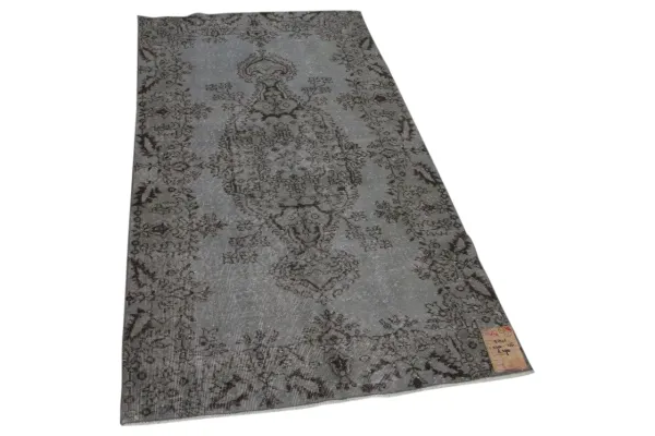 vintage vloerkleed grijs 210cm x 115cm