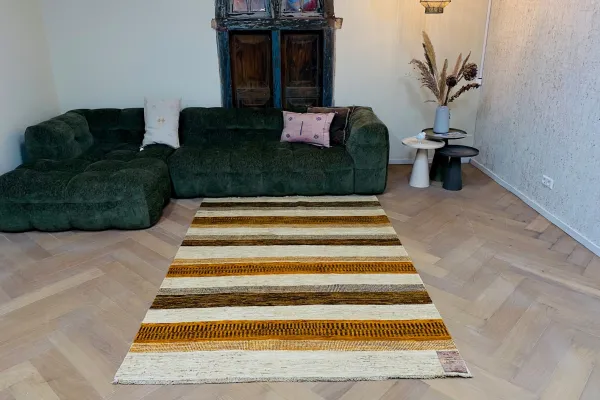 Handgeknoopt vloerkleed uit Afghanistan 13006 229cm x 161cm