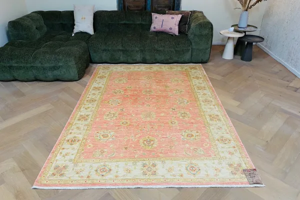 Handgeknoopt vloerkleed uit Afghanistan 36418 238cm x 172cm