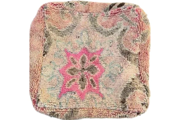 Marokkaanse Poef nr.94011 60cm x 60cm x 25cm Verwacht midden december