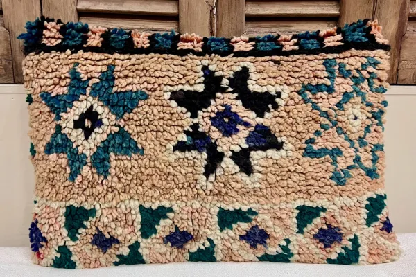 Marokkaans berber kussen nr. 87008 60cm x 40cm incl. vulling